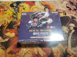 1x One Piece OP10 Royal Blood Booster Box Factory Sealed English Edition! - Image 2