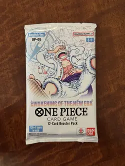 1x ONE PIECE OP-05 Sealed Booster Pack - Awakening of the New Era - English -TCG - Image 1