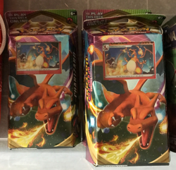 Lot of 2 Pokemon TCG Sword Shield Vivid Voltage: Charizard Theme Deck New Sealed - Image 3