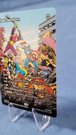 Final Showdown (Borderless) Marvel Universe Eternal-Legal Regular - Image 4