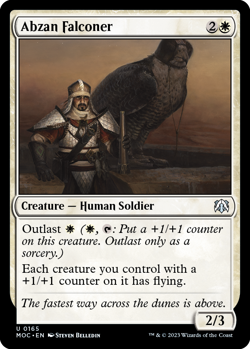 Abzan Falconer [March of the Machine Commander] Magic MTG - Image 1
