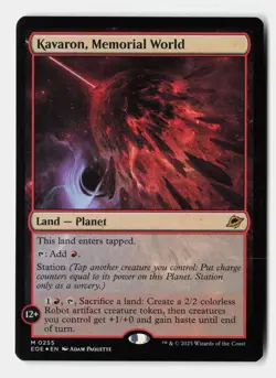 Kavaron, Memorial World 255 Edge of Eternities Magic: The Gathering Foil NM - Image 1