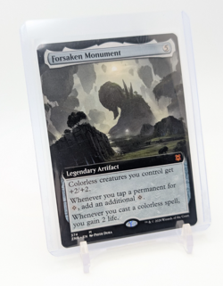 MTG - Forsaken Monument - Mythic Extended Art #374 - Zendikar Rising NM - Image 1