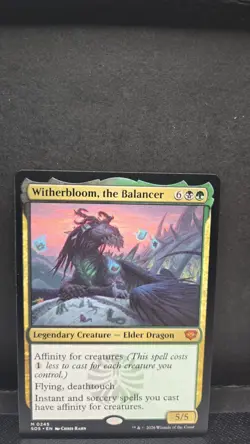 MTG Witherbloom, the Balancer, NM-Mint, English Secrets of Strixhaven - Image 1