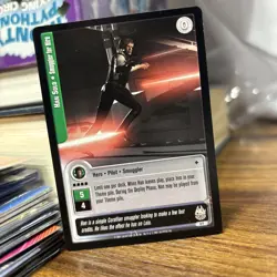 2001 Star Wars: Jedi Knights Trading Card Game 1st day Printing Han Solo, Rare - Image 4