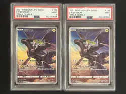 Pokemon Card Zekrom Psa9 195/184 Chr Japan Free Ship Psa9 - Image 1
