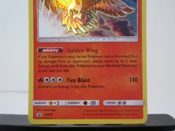 Shining Ho-Oh SM70 Black Star Promo Shining Legends Pokemon TCG - Image 3
