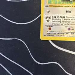 Raticate Pokemon TCG Base Set Shadowless 040/102 Uncommon English 1st Ed 60 HP - Image 4