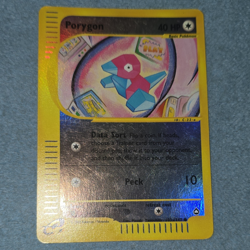 Pokemon TCG Porygon 103a/147 Aquapolis Reverse Holo Common 40HP English 2002 LP - Image 2