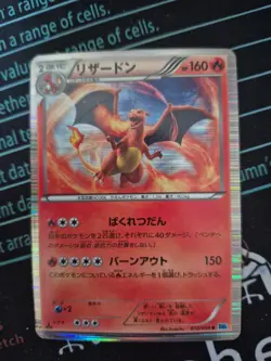 Pokemon Charizard Trading Card 012/059 Holo Freeze Bolt BW6 1st Edition Japanese - Image 1
