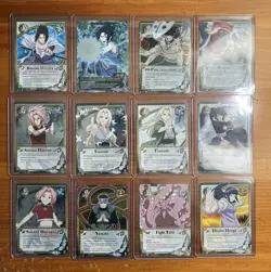 Naruto CCG Character Card Lot - Sasuke Uchiha Card PR 068, Yamato, Etc - 1st NM - Image 1