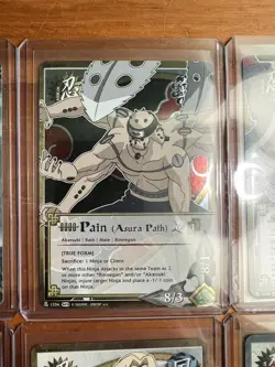 Naruto CCG Character Card Lot - Sasuke Uchiha Card PR 068, Yamato, Etc - 1st NM - Image 5