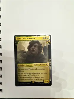 Sam, Loyal Attendant Showcase Lotr Mtg Magic The Gathering - Image 1