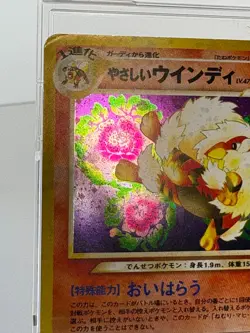 Pokemon TCG Light Arcanine Holo Card #59 Neo Destiny Japanese With Swirl - Image 4