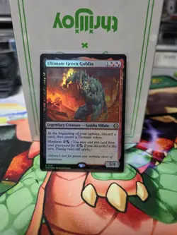 Ultimate Green Goblin 157 MTG Marvel's Spider-Man Non-Foil NM/M - Image 1