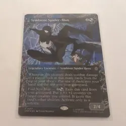 MTG Symbiote Spider-Man Foil 0217 (Borderless) NM SPM - Ships now! - Image 1