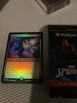 The Soul Stone FOIL 66 Marvel's Spider-Man SPM MTG Mythic Unplayed Mint Infinity - Image 1