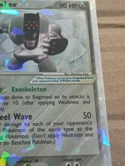 Pokemon Card Registeel EX 99/101 Holo Hidden Legends HP - Image 3