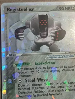 Pokemon Card Registeel EX 99/101 Holo Hidden Legends HP - Image 4