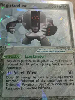 Pokemon Card Registeel EX 99/101 Holo Hidden Legends HP - Image 5
