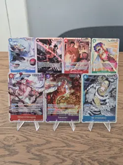 One Piece Card Lot (7) OP-16 SR Lot - Image 1