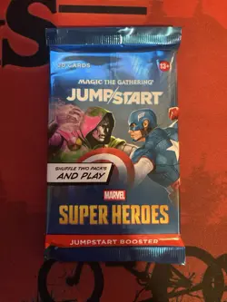 Magic: The Gathering Jumpstart Marvel Super Heroes Booster Pack 20 Cards English - Image 1