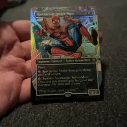 MTG Marvel Spider-Man, Spectacular Spider-Man - Borderless Foil - Image 1