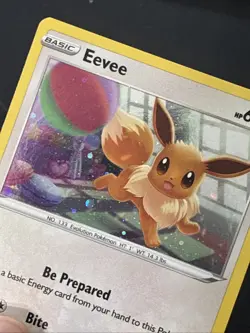 Eevee SWSH212 SWSH: Sword & Shield Promo Cards Cosmos Holo Pokemon Card NM - Image 3