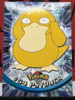 Psyduck #54 Topps Blue Logo Non Holo Pokemon Card - Image 3