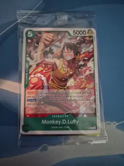 Sealed Monkey.D.Luffy P-135 - One Piece TCG English Card OP16 Pre-release - Image 1