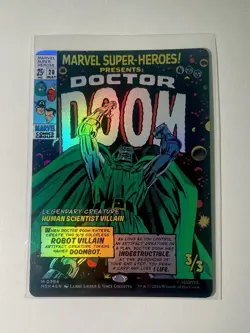 MTG Magic The Gathering Doctor Doom Borderless Foil Card 0394 Mint - Image 1