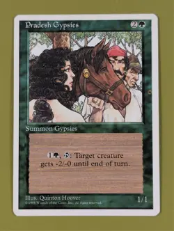 Pradesh "Gypsies" x1 Fourth Edition 4th 1x Magic the Gathering MTG - Image 1