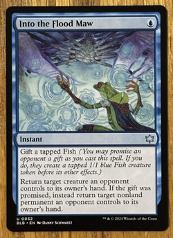 MTG Bloomburrow, Into the Flood Maw - Image 1