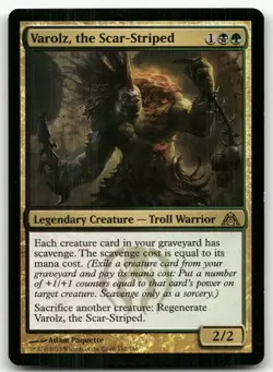 Varolz, the Scar-Striped #112 (LP) Dragon's Maze DGM Magic MTG - Image 1