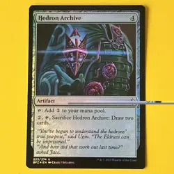 Hedron Archive | Foil | U | 223 | Battle for Zendikar | Magic: The Gathering - Image 1