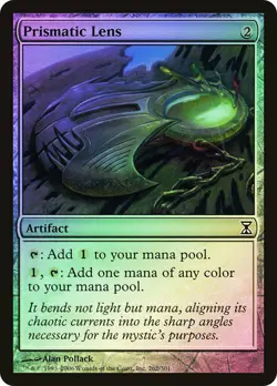 Magic The Gathering MTG PRISMATIC LENS FOIL Time Spiral NM Near Mint - Image 1