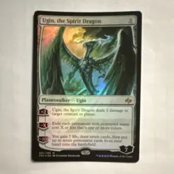 Wizards of the Coast MTG Ugin, the Spirit Dragon 001/185 Foil Mythic 2015 - Image 1