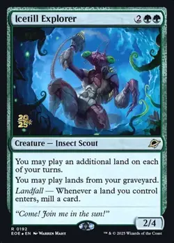 Icetill Explorer - Foil Prerelease Promo EOE NM MTG - Image 1