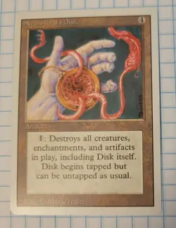 Nevinyrral's Disk - Revised Edition 3ED Magic MTG - Image 1