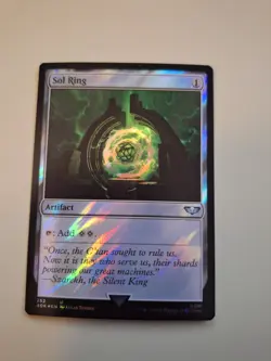 Sol Ring (252) (Surge Foil) Universes Beyond: Warhammer 40000 Foil MTG Magic - Image 1