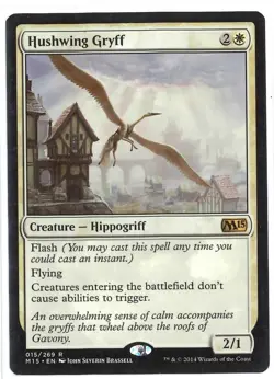 MTG Core Set 2015 - 1x Hushwing Gryff - LP - Image 1
