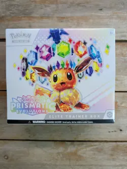 Pokemon TCG Scarlet & Violet Prismatic Evolutions Elite Trainer Box - Image 1