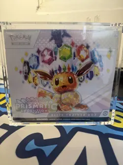 Pokemon TCG Scarlet & Violet Prismatic Evolutions Elite Trainer Box Eevee 2025 - Image 1