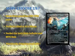 Custom MTG Commander Deck - Halo Infinite - 100 Cards + Bonus (With Box) - Image 3