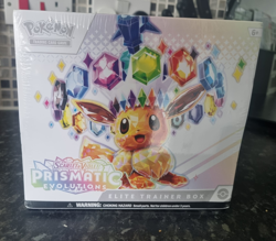 Pokemon TCG Scarlet & Violet Prismatic Evolutions Elite Trainer Box 45 Cards - Image 1