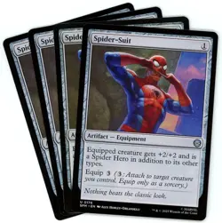 x4 Spider-Suit - 0176 - Marvel's Spider-Man - MTG - SHIPS NOW - Image 1
