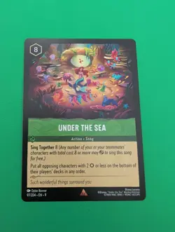 Disney Lorcana TCG Under The Sea Rare Fabled Non Foil 97/204 - Image 1