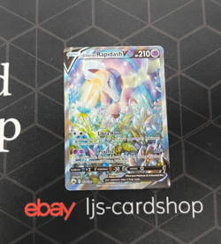 Galarian Rapidash V Chiling Reign 168/198 Alternate Full Art NM Pokemon Card T1 - Image 1