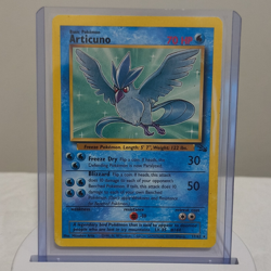 Articuno Mint NM Rare 2/62 Fossil Unlimited 1999 Pokemon Card - Image 1