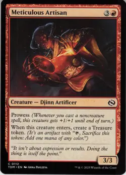 Meticulous Artisan C Tarkir: Dragonstorm 112 NM Normal MTG - Image 1